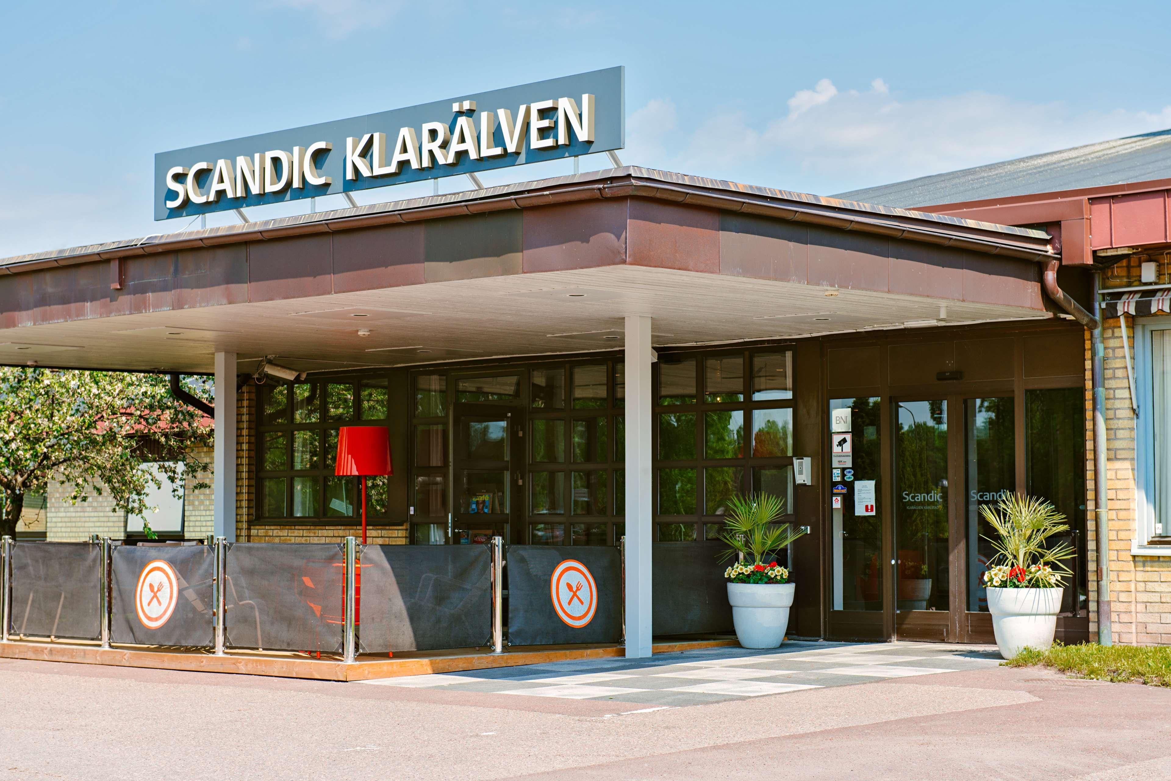 Scandic Klaraelven Karlstad Buitenkant foto